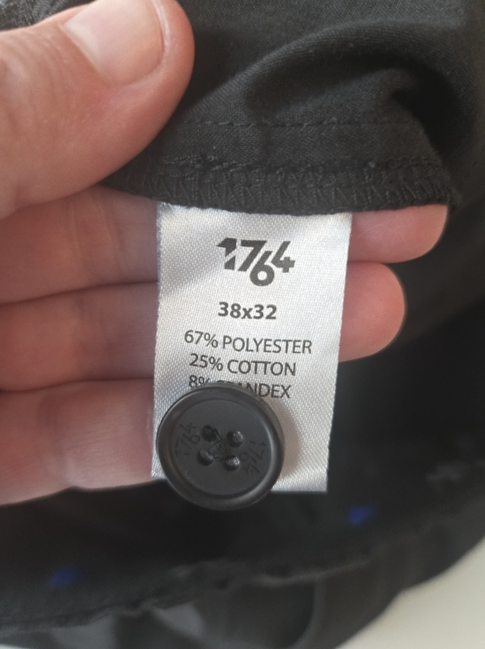 1764 Golf Men's Black Golf Pants  38x32 (7334) - Picture 3 of 4